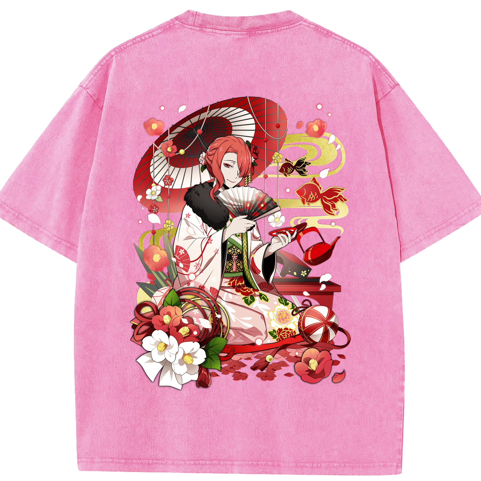 （画像用） 文豪ストレイドッグス Bungo Stray Dogs 綿100% ヴィンテージ風 半袖Tシャツ（背面プリント）